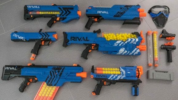 best Nerf Guns used for our Nerf War Parties in Los angeles and orange county
